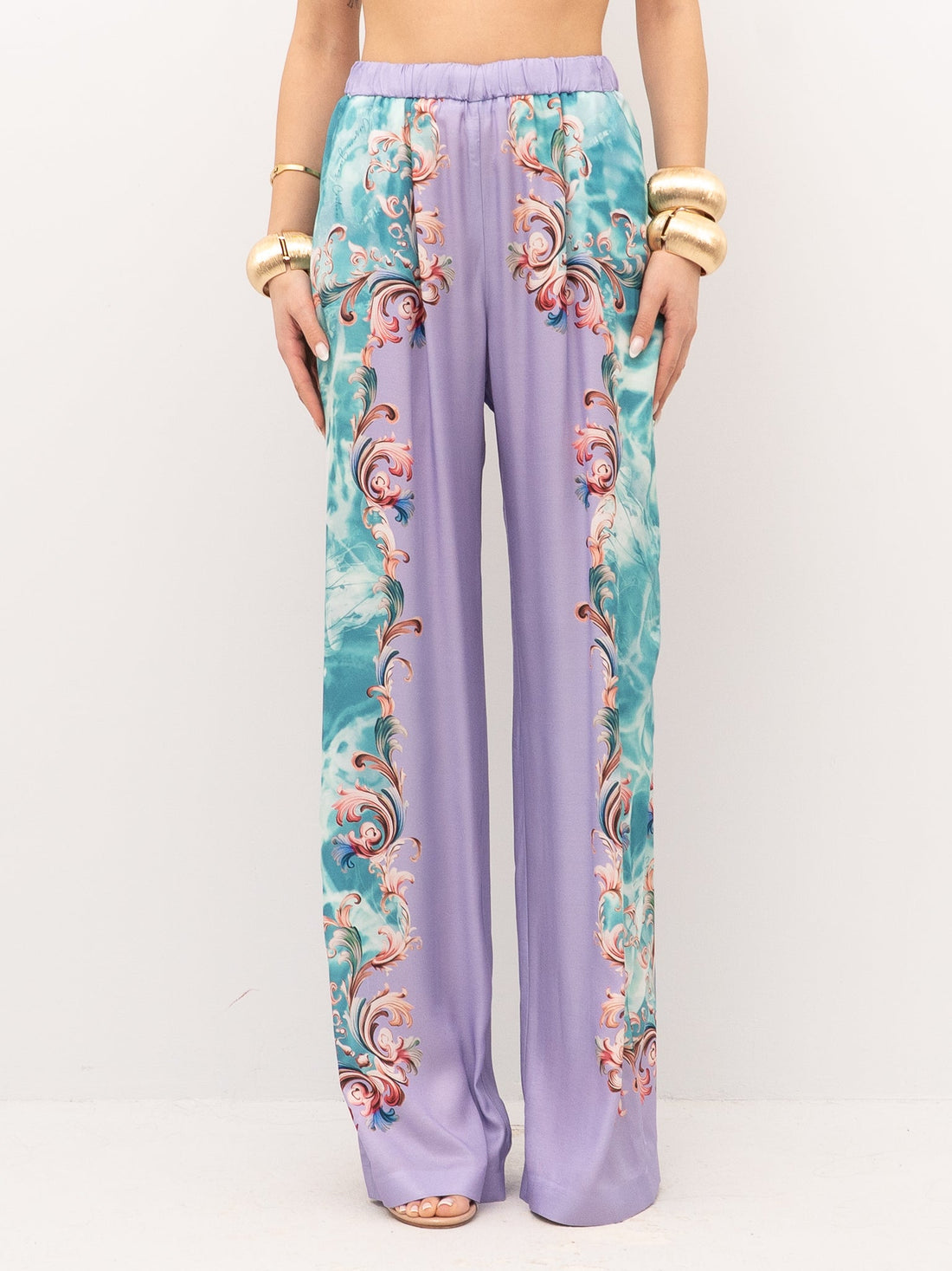 PANTALONE VERSACE JEANS COUTURE 80HAA1P2 NS830