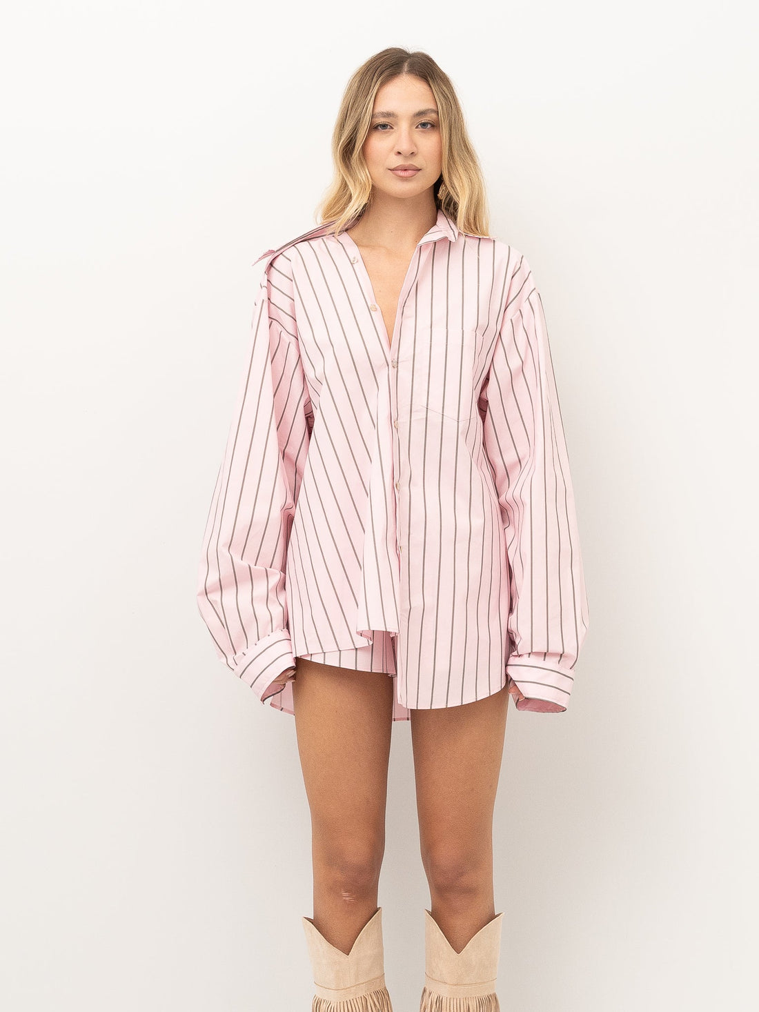 CAMICIA A PAPER KID S6PKWOSI125