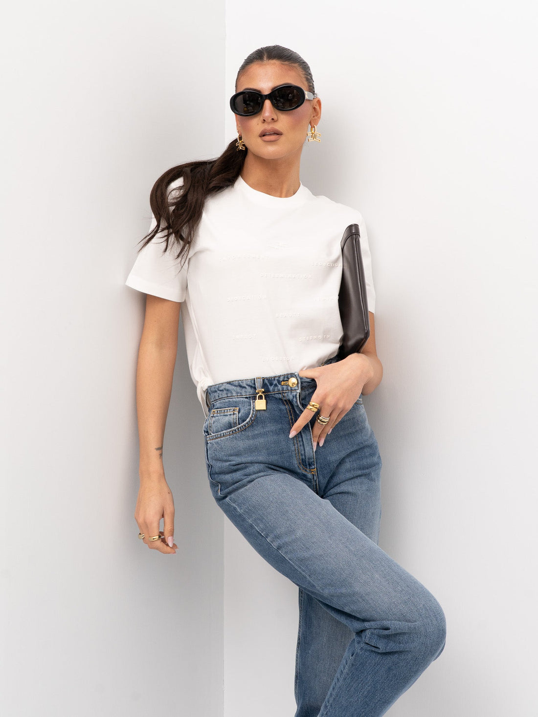T-SHIRT ELISABETTA FRANCHI MA74D61E2